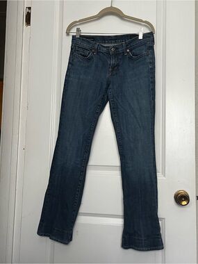 Low Rise Citizens Of Humanity Dark Indigo Bootcut Jeans